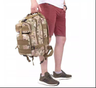 Вместительный компактный рюкзак с легкой модульной системой 30л / производный ранец мультикам 42х23х20 см - изображение 6