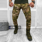 Легкі чоловічі Штани Ріп-стоп з регулюваними стяжками під колінами / Міцні Брюки мультикам розмір 2XL - зображення 1
