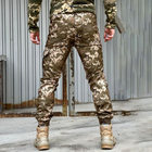 Утепленные мужские Брюки Intruder Flash Softshell на флисе / Плотные Брюки с 6-ю карманами пиксель размер XL - изображение 3