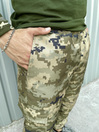 Чоловічі штани Intruder Terra з 4-ма кишенями / Міцні Брюки з манжетами зелений піксель розмір 2XL - зображення 6
