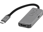 Hub USB 2 w 1 Linq USB Type-C (LQ47999) - obraz 1