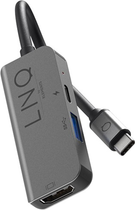USB-хаб Linq USB Type-C 3-in-1 (LQ48000) - зображення 2