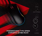 Podkładka pod mysz i klawiaturę Savio Turbo Dynamic XL 900 x 400 x 3 mm Black-Red (SAVGTDXL) - obraz 4