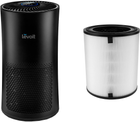Очиститель воздуха LEVOIT Air Purifier LV-H133-RBK Tower Black (HEAPAPLVNEU0032) + Фильтр для Levoit Air Cleaner Filter LV-H133 Tower True HEPA 3-Stage (HEACAFLVNEA0034) (комплект)