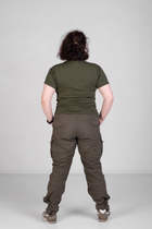 Поло військове тактичне жіноче/чоловіче Eva Military колір хакі розмір L - изображение 8