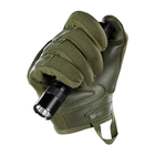 Плотные сенсорные перчатки M-Tac Assault Mk.2 с интегрированной защитой олива размер M - изображение 4