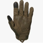 Защитные сенсорные перчатки WTACTFUL из полиэфирной сетки и с прочными TPR накладками олива размер S - изображение 5