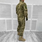 Зносостійкий Чоловічий костюм Грета з липучками під шеврони / Комплект кітель + штани піксель розмір 52 - зображення 2