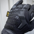 Плотные перчатки M-Pact с защитными пластиковыми накладками черные размер XL - изображение 6
