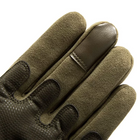 Плотные сенсорные перчатки с защитными накладками хаки размер XL - изображение 5