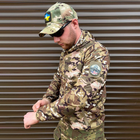 Чоловіча літня Куртка Pave-Hawk із липучками під шеврони / Легка Вітровка з капюшоном мультикам розмір 3XL - зображення 3
