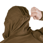 Мужской крепкий Костюм Куртка с капюшоном + Брюки / Полевая форма CamoTec Stalker Canvas 3.0 койот размер 2XL - изображение 6