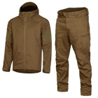 Чоловічий міцний Костюм Куртка з капюшоном + Штани / Польова форма CamoTec Stalker Canvas 3.0 койот розмір XL - зображення 1