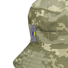 Панама Ріп-стоп з стропами MOLLE та вологостійким просоченням піксель ММ14 розмір 61 - зображення 5