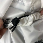 Зимний водонепроницаемый Костюм Клякса / Дождевой комплект Куртка + Брюки белый размер универсальный - изображение 2