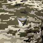 Чоловічий бавовняний Лонгслів приталеного крою піксель / Легка кофта з довгим рукавом розмір M - зображення 5