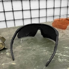 Захисні Окуляри Swiss Eye Raptor з 3-ма змінними поляризованими лінзами та діоптричною вставкою чорні розмір універсальний - зображення 6
