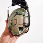 Активные Наушники HD-16 с шумоподавлением и креплением на Шлем мультикам - изображение 4