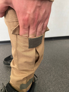 Військові штани з наколінниками ріп-стоп койот M - зображення 8