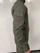 Бойова сорочка олива з налокітниками для НГУ, ЗСУ рип-стоп S - зображення 4