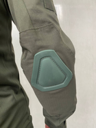 Бойова сорочка олива з налокітниками для НГУ, ЗСУ рип-стоп S - зображення 6