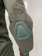 Боевая рубашка олива с налокотниками для НГУ, ВСУ рип-стоп XL - изображение 6