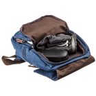 Компактний жіночий текстильний рюкзак Vintage Синій (221473) - зображення 4