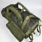 Рюкзак тактический многофункциональный 80 л Олива - изображение 10