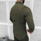 Мужская крепкая Рубашка Combat RipStop на пуговицах с карманами олива размер S - изображение 3