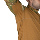 Мужской Убакс CoolPass с отсеками для налокотников / Уставная рубашка койот мультикам размер 3XL - изображение 6