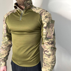 Мужской Убакс ASDAQ с липучками под шевроны / Прочная уставная Рубашка рип-стоп мультикам размер XL - изображение 2