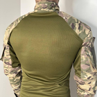 Мужской Убакс ASDAQ с липучками под шевроны / Прочная уставная Рубашка рип-стоп мультикам размер XL - изображение 6