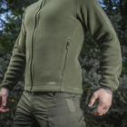 Мужская флисовая Кофта M-Tac Nord Fleece Polartec с усиленными вставками / Плотная Флиска олива размер L - изображение 7