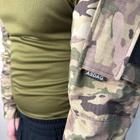 Мужской Убакс Rip-Stop с высоким воротником на молнии / Прочная Демисезонная Рубашка мультикам размер 4XL 60+ - изображение 5