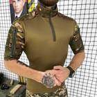 Мужской Убакс Could с короткими рукавами и карманами / Прочная уставная Рубашка мультикам размер M - изображение 6