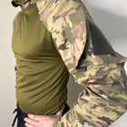 Мужской Убакс Rip-Stop с высоким воротником на молнии / Прочная Демисезонная Рубашка мультикам размер M 44-46 - изображение 3