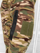 Мужская флисовая кофта с липучками под шевроны multy / Флиска размер 2XL - изображение 3