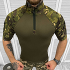 Мужской Убакс Logos с короткими рукавами и карманами / Прочная уставная Рубашка мультикам размер L - изображение 2