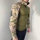 Мужской Убакс Rip-Stop с высоким воротником на молнии / Прочная Демисезонная Рубашка мультикам размер XL 50-52 - изображение 2