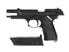 Страйкбольний пістолет KJW Beretta M92F/M9 Metal Green Gas - зображення 3