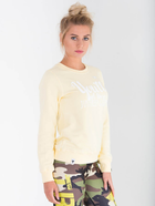 Bluza damska bez kaptura TREC WEAR Sweatshirt TGirl 06 XS Żółta (5902114028008) - obraz 3