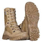 Мужские нубуковые Ботинки CamoTec DESERT на протекторной подошве / Летние Берцы до +20°C койот размер 43 - изображение 1
