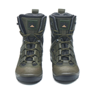 Универсальные кожаные Берцы с мембраной / Демисезонные Ботинки на двухкомпонентной подошве олива размер 36 - изображение 3