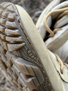 Мужские Кожаные Ботинки с мембраной на резиновой подошве / Демисезонные Берцы койот размер 42 - изображение 8