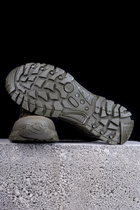 Легкие Мужские Ботинки с 3D сеткой и треккинговой подошвой / Кожаные Берцы олива размер 40 - изображение 3