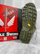 Водостойкие мужские Ботинки Single Sword со стелькой EVA / Износостойкие Берцы олива размер 43 - изображение 4