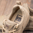 Универсальные кожаные Ботинки с мембраной / Летние низкие Береги на двухкомпонентной подошве койот размер 37 - изображение 5