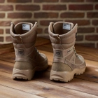 Мужские кожаные Берцы с водонепроницаемой мембраной / Летние Ботинки на термопластической подошве размер 43 - изображение 4