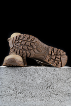 Легкие Мужские Ботинки с 3D сеткой и треккинговой подошвой / Кожаные Берцы койот размер 45 - изображение 3