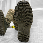 Мужская кожаная Ботинки Троя на резиновой подошве / Легкие Берцы олива размер 40 - изображение 4